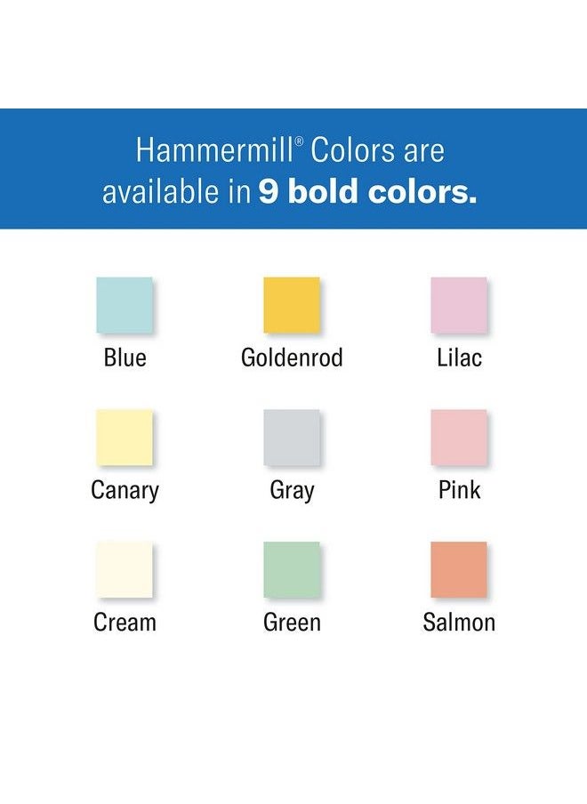 Hammermill Colored Paper 20 Lb Green Printer Paper 11 X 171 Ream (500 Sheets) Made In The Usa Pastel Paper 102186R  - Image 3