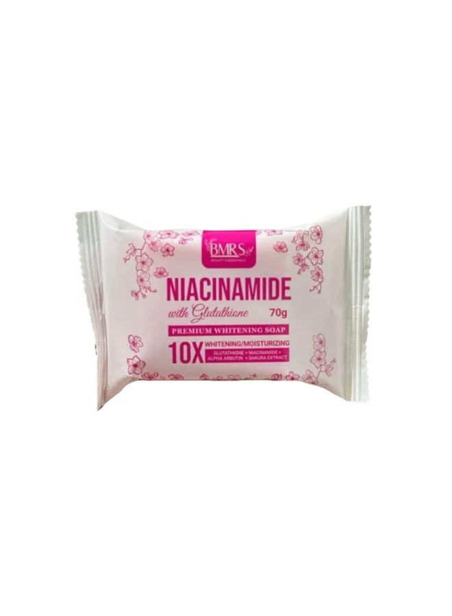 BMRS Niacinamide with Glutathione Soap 70g
