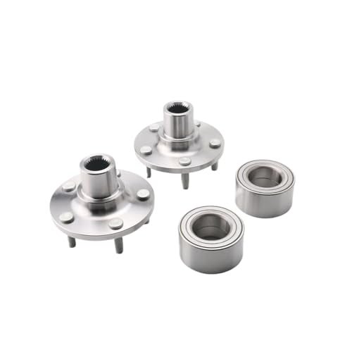 HLBTK Front Wheel Hub and Bearing Compatible with Ford Focus 2012-2018 / C-Max 2013-2018 Replaces# NT510110 WH188 HUB81 Pack of 2 - Image 1