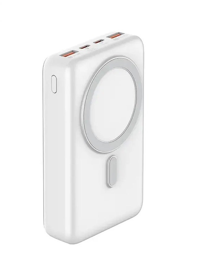 20000mAh 22.5w Power Bank wireless Power bank External 15W magnetic wireless charging power bank with LED Display