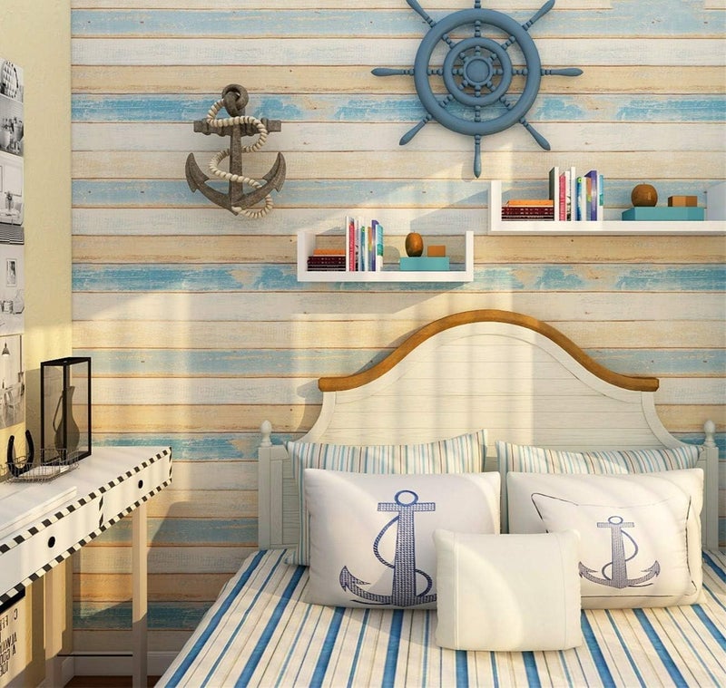 BPA Vintage Wood Wallpaper - Self Adhesive Contact Paper - Image 1