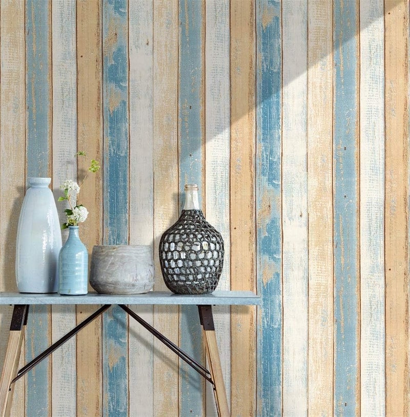 BPA Vintage Wood Wallpaper - Self Adhesive Contact Paper - Image 3
