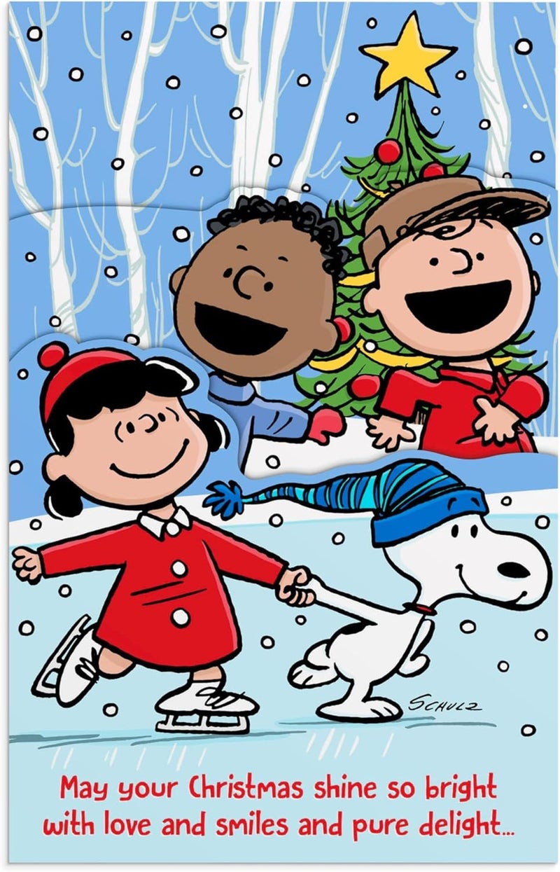 DaySpring  Peanuts  May Your Christmas Shine Bright  18 Christmas Boxed Cards and Envelopes U1010 - Image 3