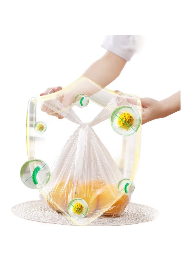 Maryya 280Pcs Large Size Food Grade Thickened Sealing Bags Vest Style Fresh-Keeping Bags Disposable Roll And Separate Packaging Bags - Image 2