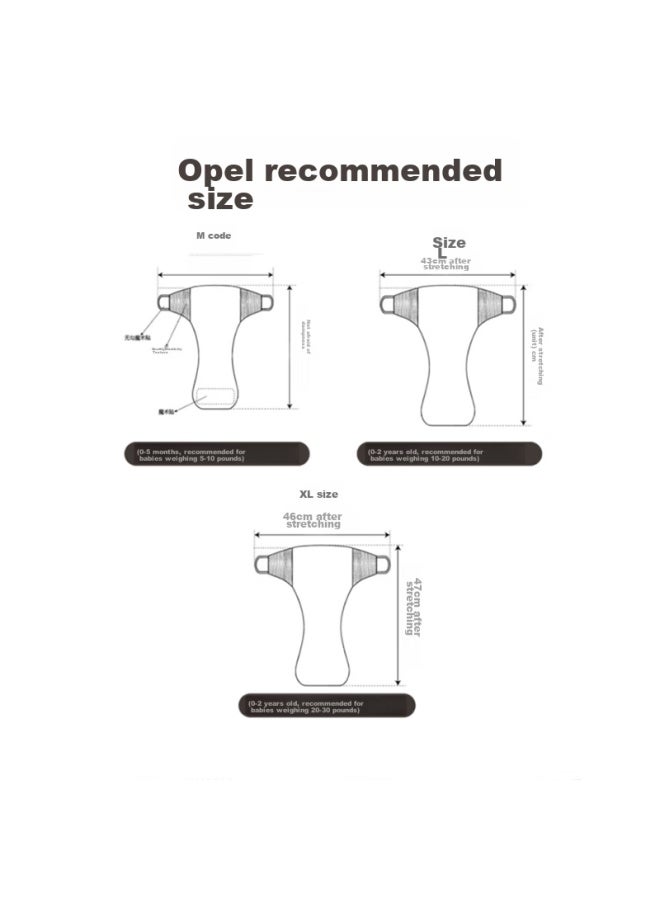 Ouyun Baby Washable Pure Cotton Class A Diaper Training Pants, Gauze Baby Diaper Pants, Anti-side Leak, Puppy Pattern, XL - Image 1