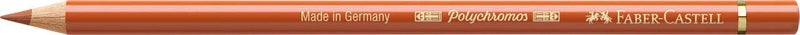 FABER-CASTELL Polychromos Artists' Single Pencil - Colour 186 Terracotta - Image 3