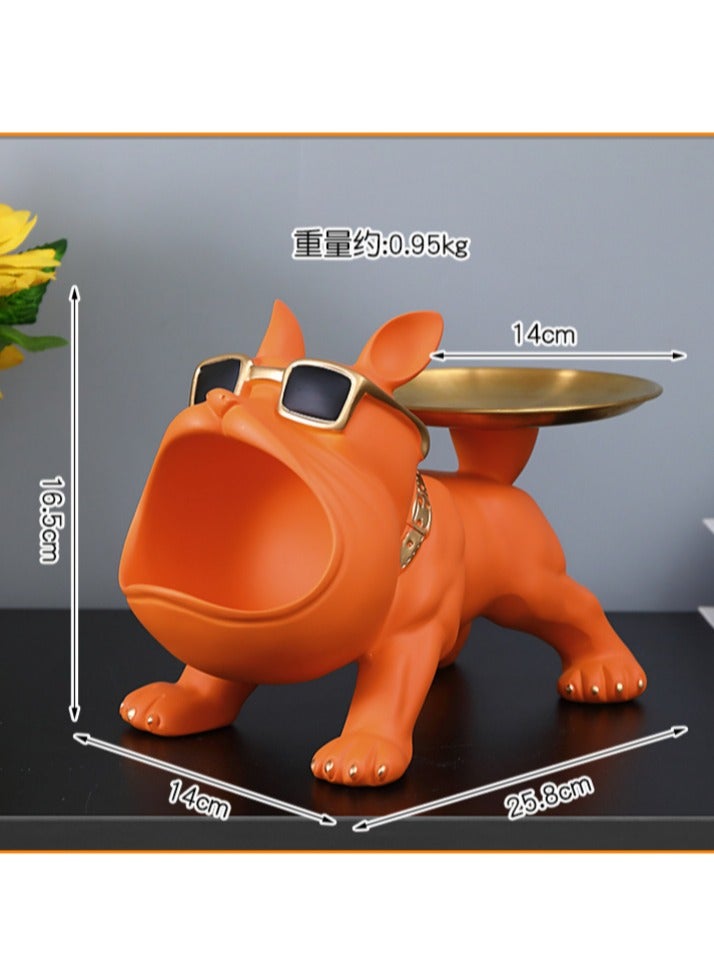 French Bulldog Key, Coin, Accessory and Living Room Or Entrance Decoration, Unique Design with Elegant Finish, Available in Multiple Colors - Image 2