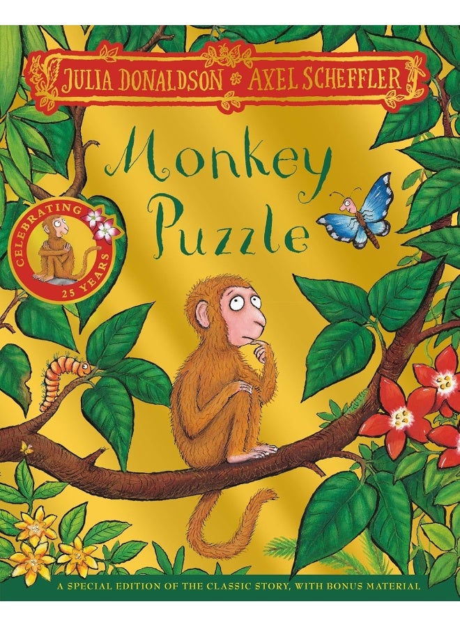 Monkey Puzzle 25th Anniversary Edition: with a shiny gold foil cover and fun activities to make and do!  - Image 1