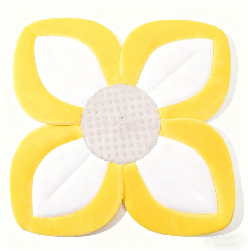 Baby Bathtub Baby Bath Mat Seat, Sponge Folding Fits Most Sinks Newborn & Baby Essentials