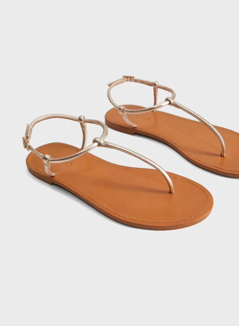 MANGO Formen Flat Sandal