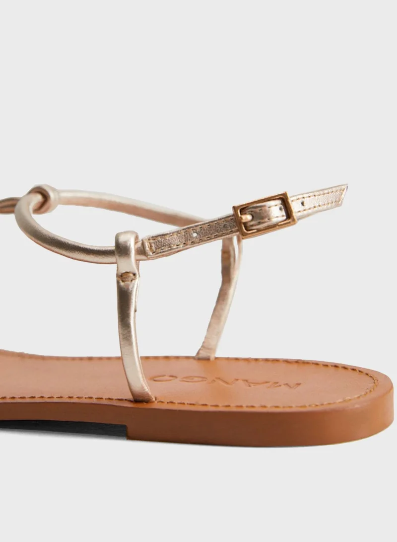 MANGO Formen Flat Sandal
