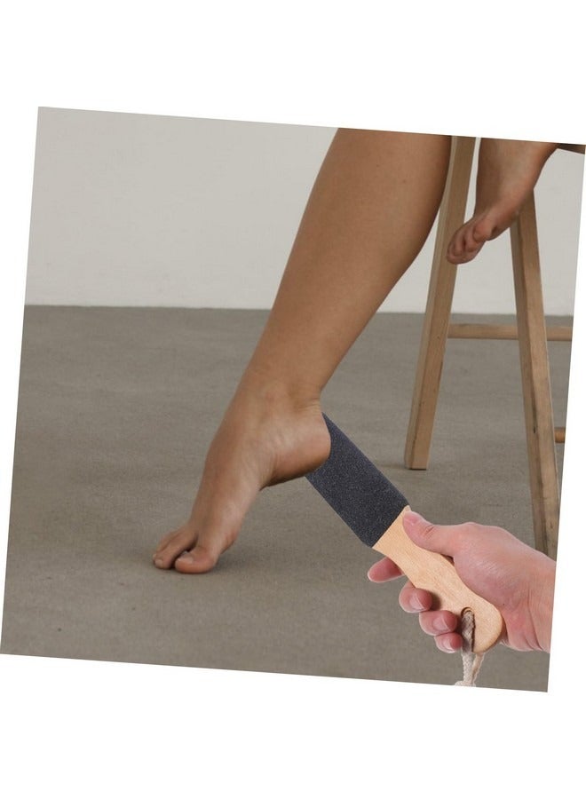 Beauenty 2 Pcs Foot Scrubber Pedicure Foot File Pumice Stone,Professional Pedicure Supplies Callus Remove Cracked Heels,Dead Skin,Corn,Scraper File Foot Care Foot Rasp Massage Brush Tools Kit for Men/Women - Image 2