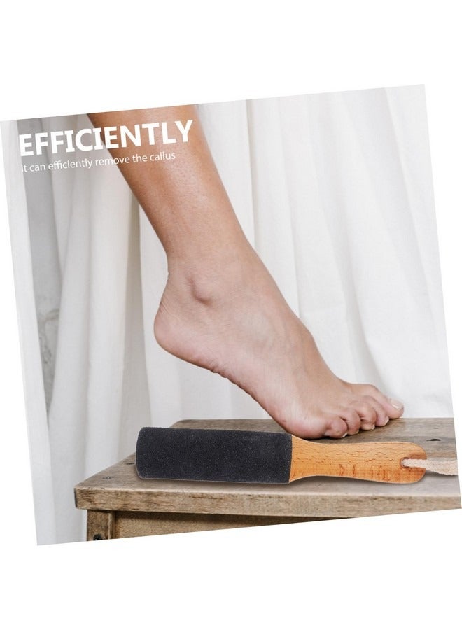 Beauenty 2 Pcs Foot Scrubber Pedicure Foot File Pumice Stone,Professional Pedicure Supplies Callus Remove Cracked Heels,Dead Skin,Corn,Scraper File Foot Care Foot Rasp Massage Brush Tools Kit for Men/Women - Image 5