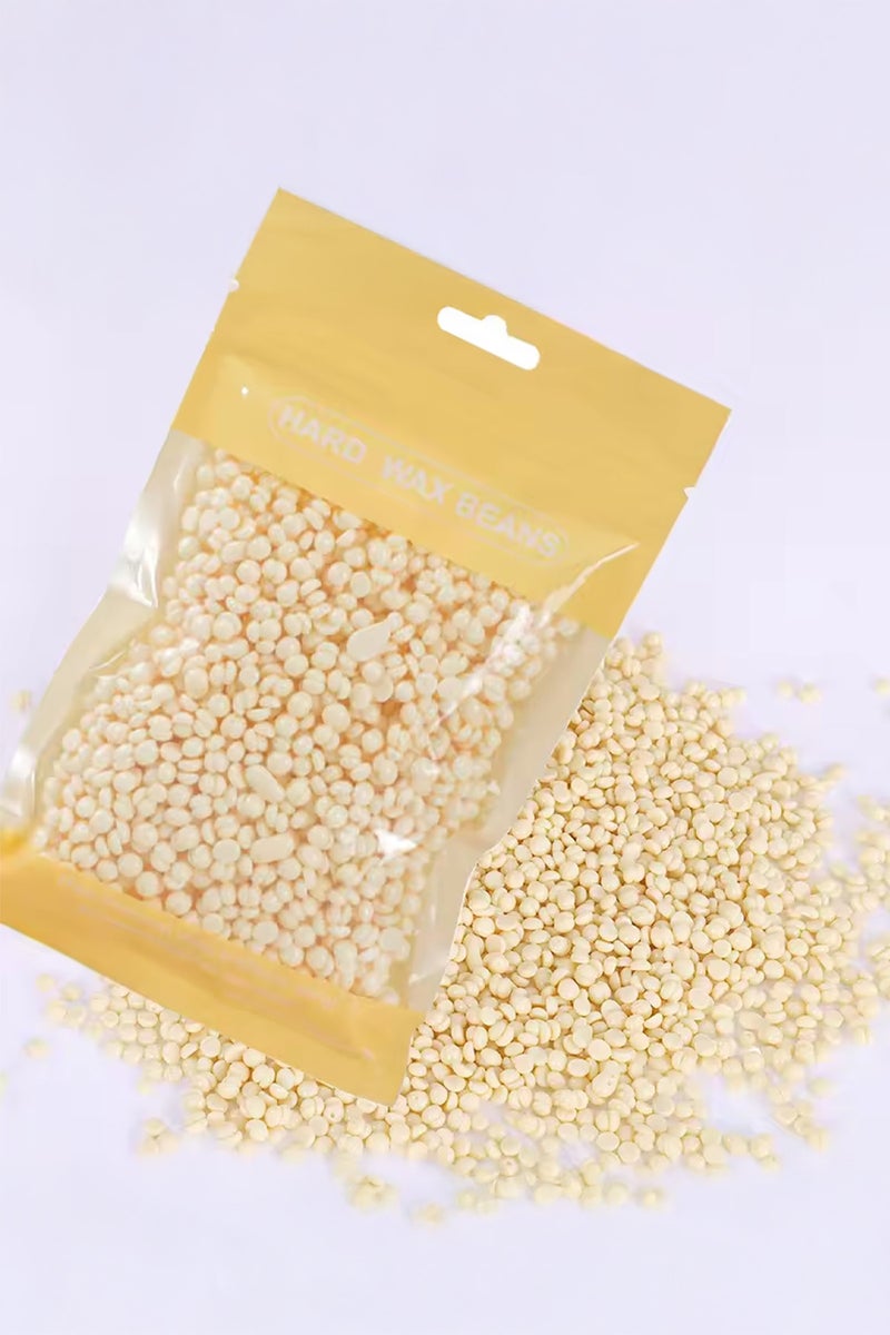 AEENAA 400g Hair Removal Hot Wax Beans 4 Pack of 100g Each with 50 Wooden Waxing Sticks For Easy Hair Removal - Image 4