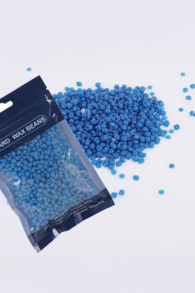 AEENAA 400g Hair Removal Hot Wax Beans 4 Pack of 100g Each with 50 Wooden Waxing Sticks For Easy Hair Removal - Image 5