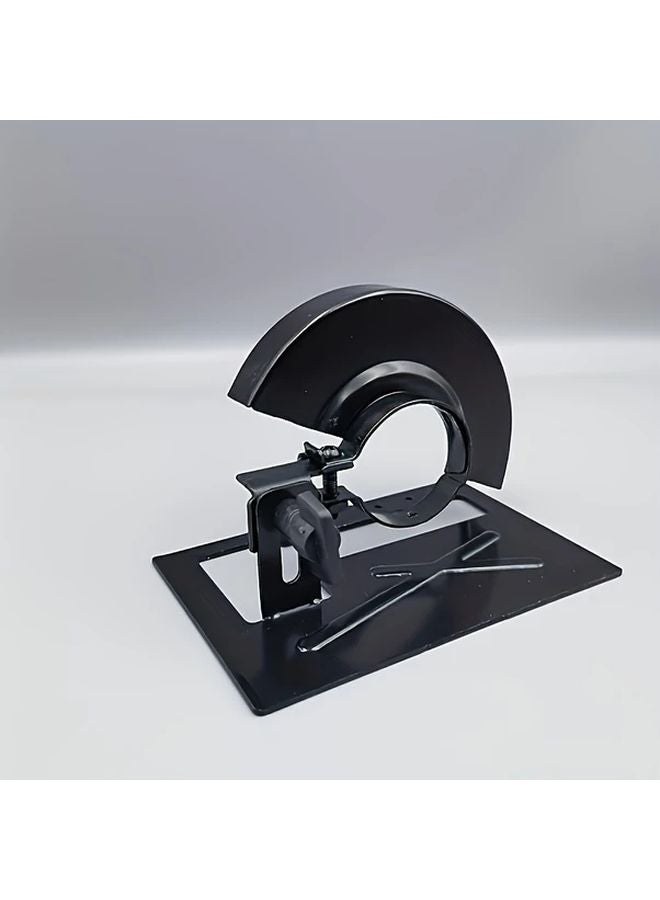 1 Set Adjustable Metal Safety Cover With 5.4 Inch Black Bracket Base For Circular Saw Blades - Image 2