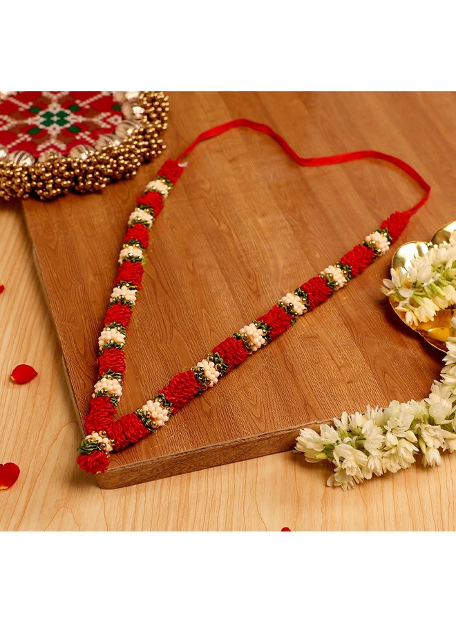 Madhoor خيط بوجا هار مالا (إكليل) 16 بوصة