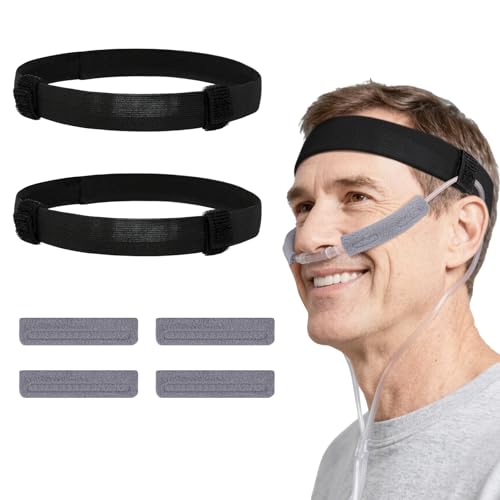 ZXMOBY 6Pcs Oxygen Nasal Cannula Headband Nasal Cannula Ear Protectors Cushions Face Cushion for Portable Oxygen Make Oxygen Tube Users Relieve Ear Pain and CheekOxygen tubing Accessories - Image 2