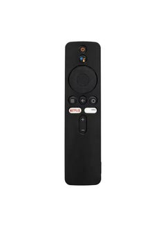 Silicone Case for Xiaomi Mi Box S/4X Mi TV Stick Smart Tv Box Controller Remote Skin Sleeve Shockproof Protector For Mi TV- Black