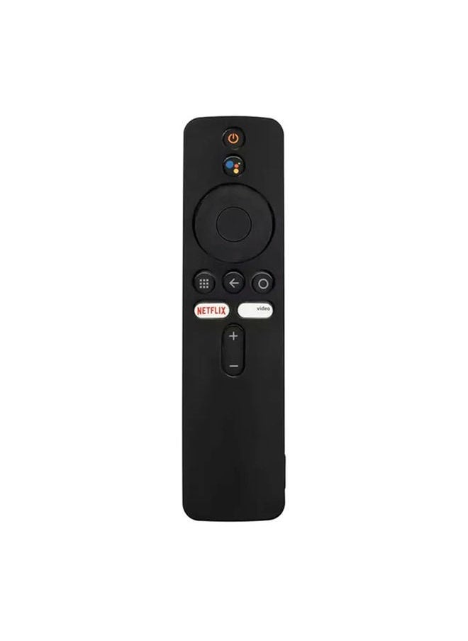 HuHa - Silicone Case for Xiaomi Mi Box S/4X Mi TV Stick Smart Tv Box Controller Remote Skin Sleeve Shockproof Protector For Mi TV- Black - Image 1