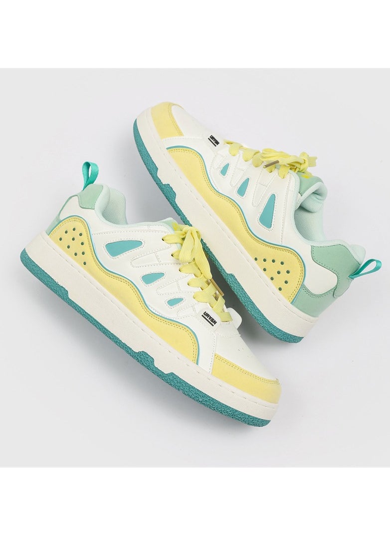 KUYING - New Thick Sole Elevated Board Shoes - Image 1
