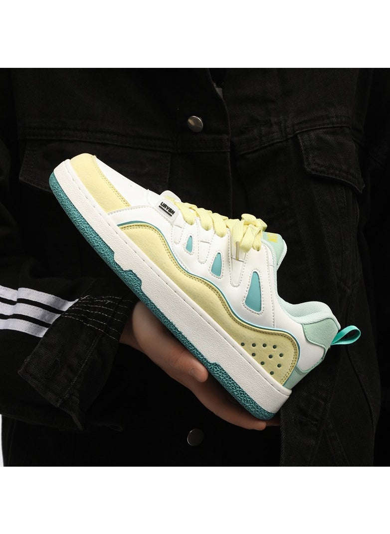 KUYING - New Thick Sole Elevated Board Shoes - Image 1