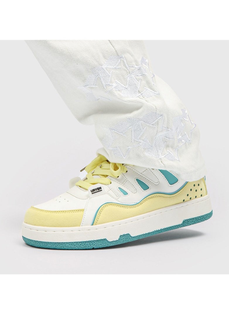 KUYING - New Thick Sole Elevated Board Shoes - Image 1