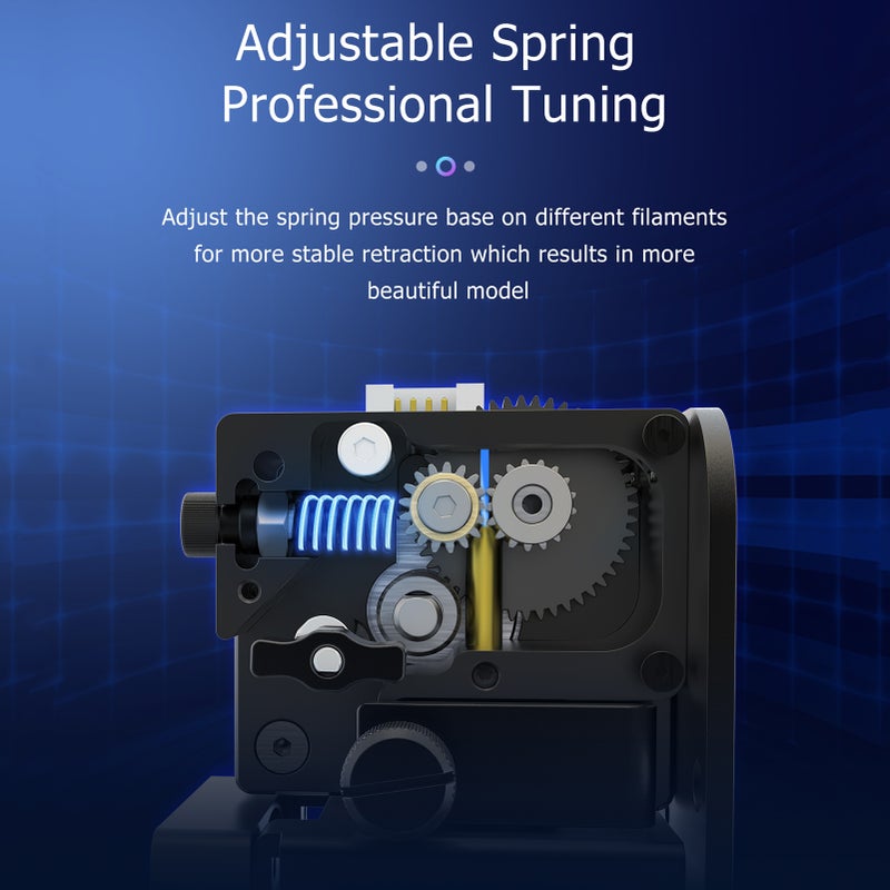 Original Creality E·Fit Extruder Kit 3D Printer Accessory Support Bowden and Direct Driv with Flexible Filaments TPU for Creality Ender-3/Ender-3 V2/ Ender-3 Pro /Ender-3 S/CR-10 S/CR-10/CR-10 - Image 2