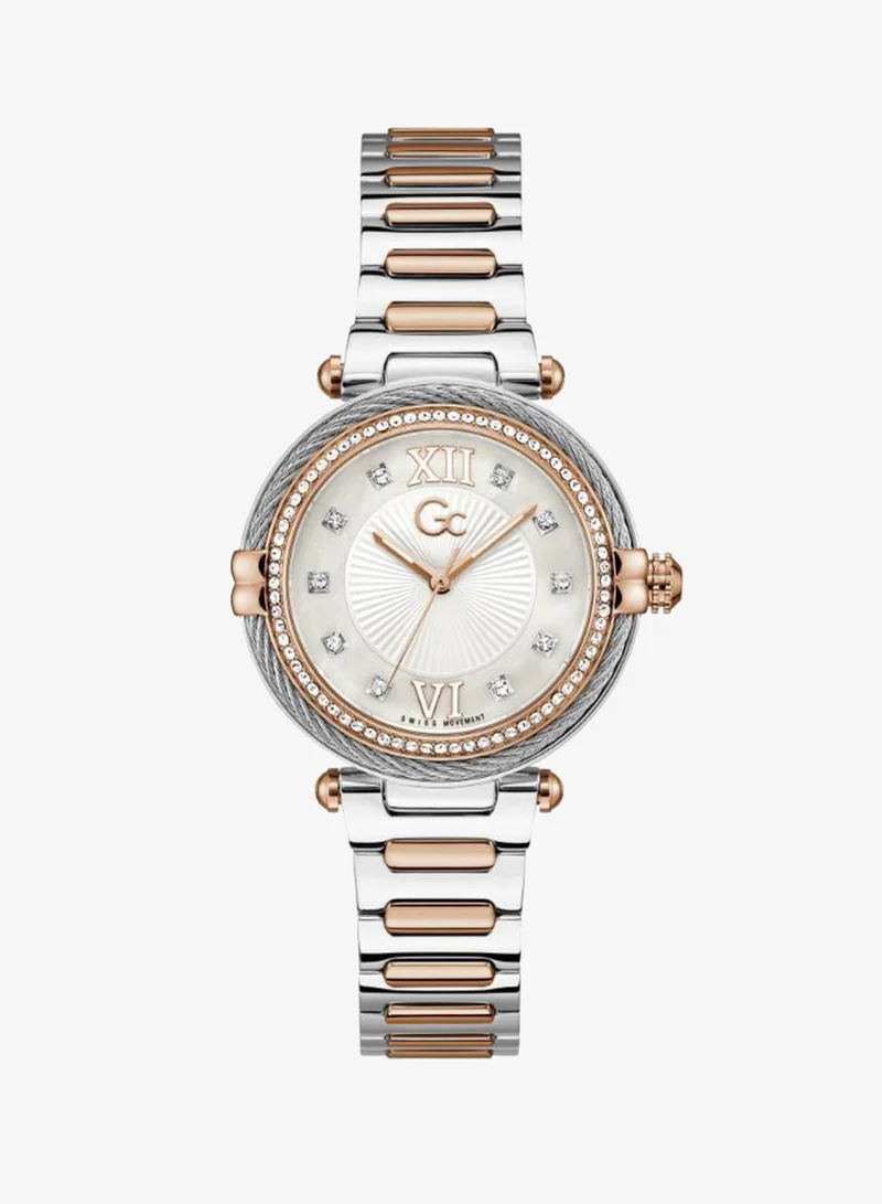 Vogue Cable Mid Size Metal Analogue Watch