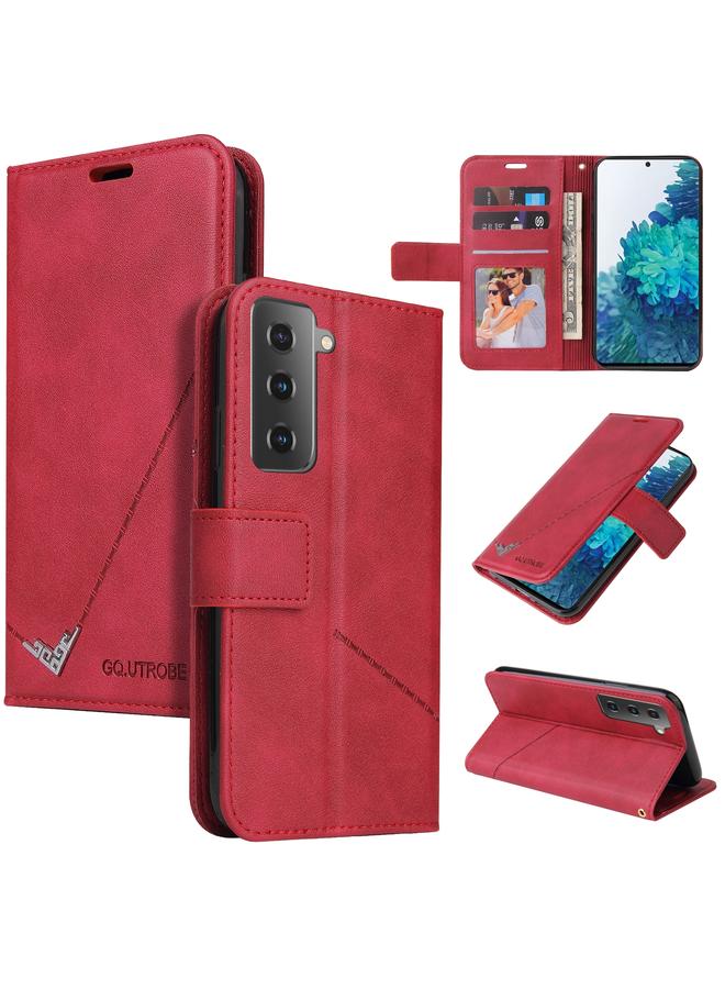 The Bros Case For Samsung Galaxy S21+ 5G Right Angle Leather Phone Case