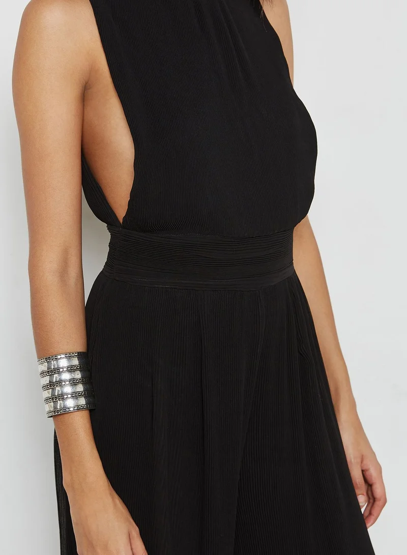 Missguided Tall Pleated Drop Armhole Jumpsuit