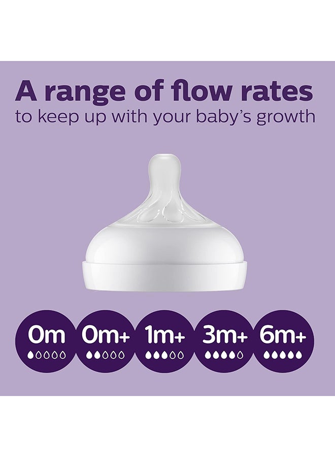 Philips Avent Natural Response Baby Bottle Nipples Flow 5, 6M+, 4 Pack - Image 4