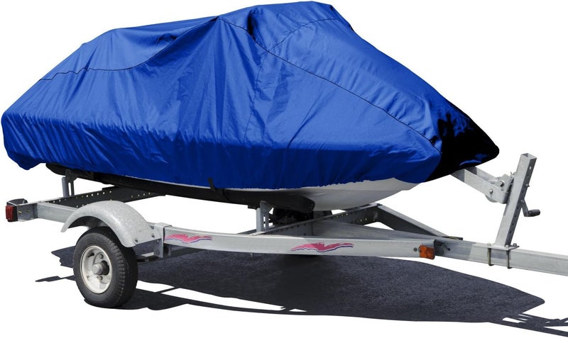 Budge BA-52 Jet Ski Cover for Jet Skis 116" to 135" Long - Blue - Image 1
