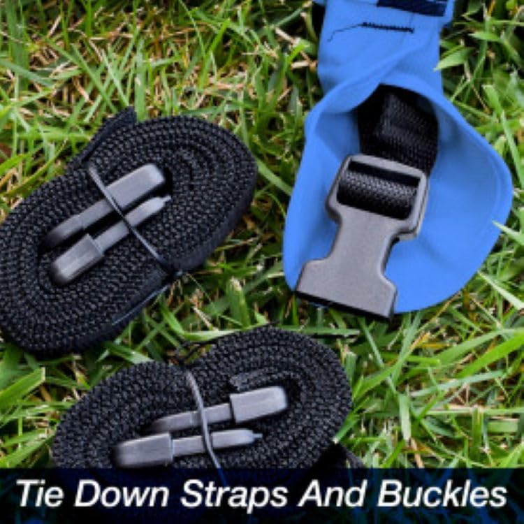 Budge BA-52 Jet Ski Cover for Jet Skis 116" to 135" Long - Blue - Image 3