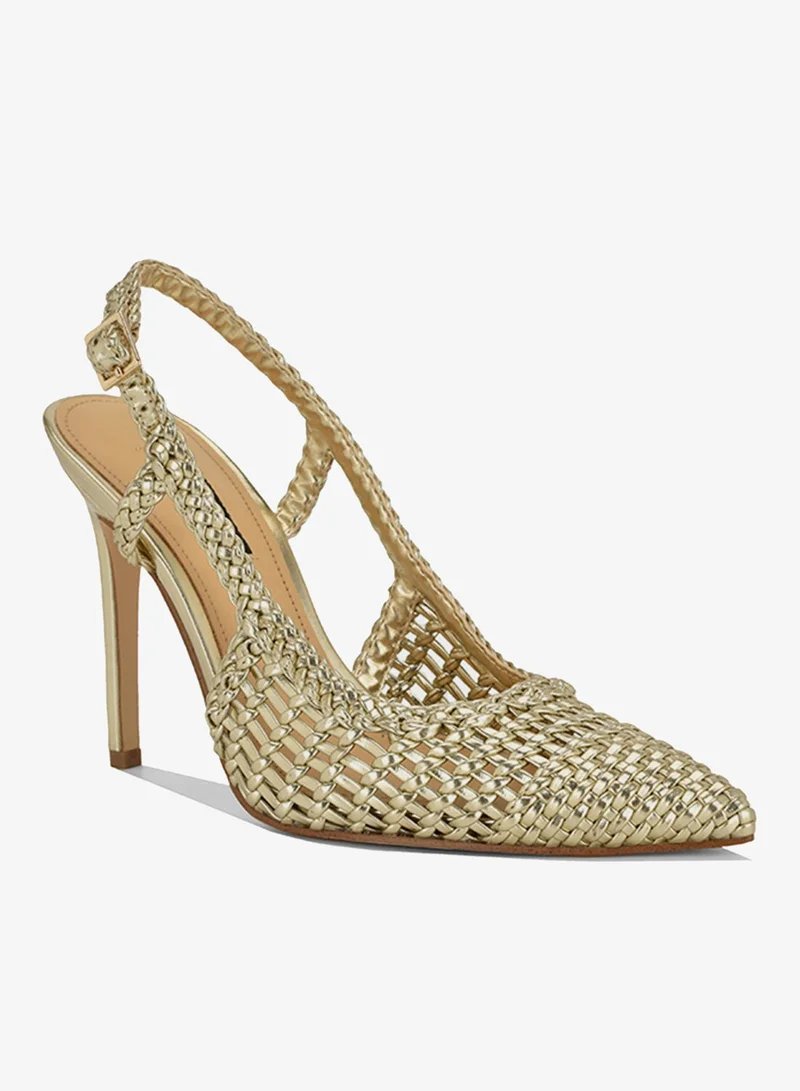 Nine West PLATINO High Heel Sling Back Pump for Women | Best Price UAE