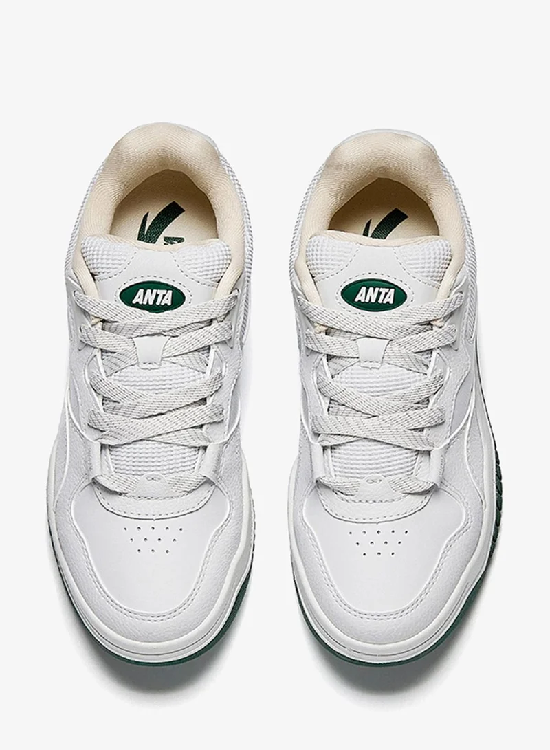 Anta grey Classic Grand Slam Tennis Sneakers | Lightweight & Versatile for Women | Best Price UAE