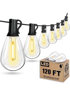 Arabest Long-lasting Outdoor String Lights with Waterproof Edison Bulbs for Patio Garden Parties  - Image 1