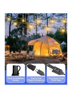 Arabest Long-lasting Outdoor String Lights with Waterproof Edison Bulbs for Patio Garden Parties  - Image 5