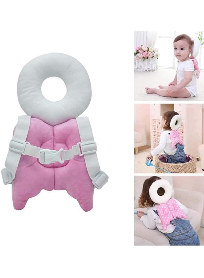 erorex Baby Head Protection Backpack Anti Fall Headrest Baby Backpack Pad Unicorn Bee Shape Protection Pillow Soft Infant Safety Baby Walkers Protective Head Cute  - Image 4
