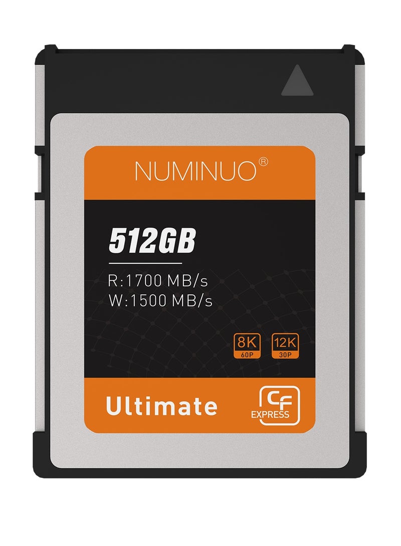 NUMINUO Cfexpress Card Type B, 512GB, 1700Mb/S Read, 1500Mb/S Write - Image 1
