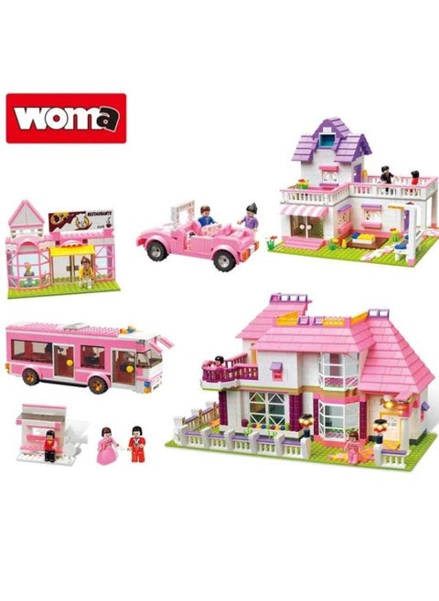 Girl Villa House Brick