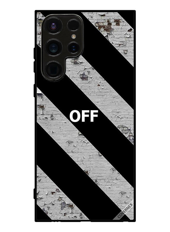 Covernex Protective Case Cover For Samsung Galaxy S23 Ultra Off Vintage Wall - Image 1