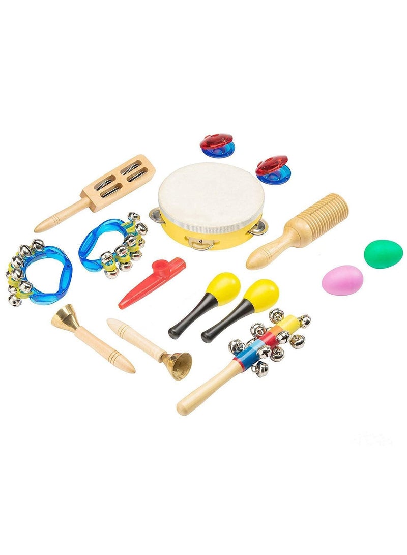 Y&D Musical Instruments Toddler Toys - Professional Preschool Music Education Percussion Set Early Learning Gifts for Boys and Girls with Storage Backpack  - Image 2