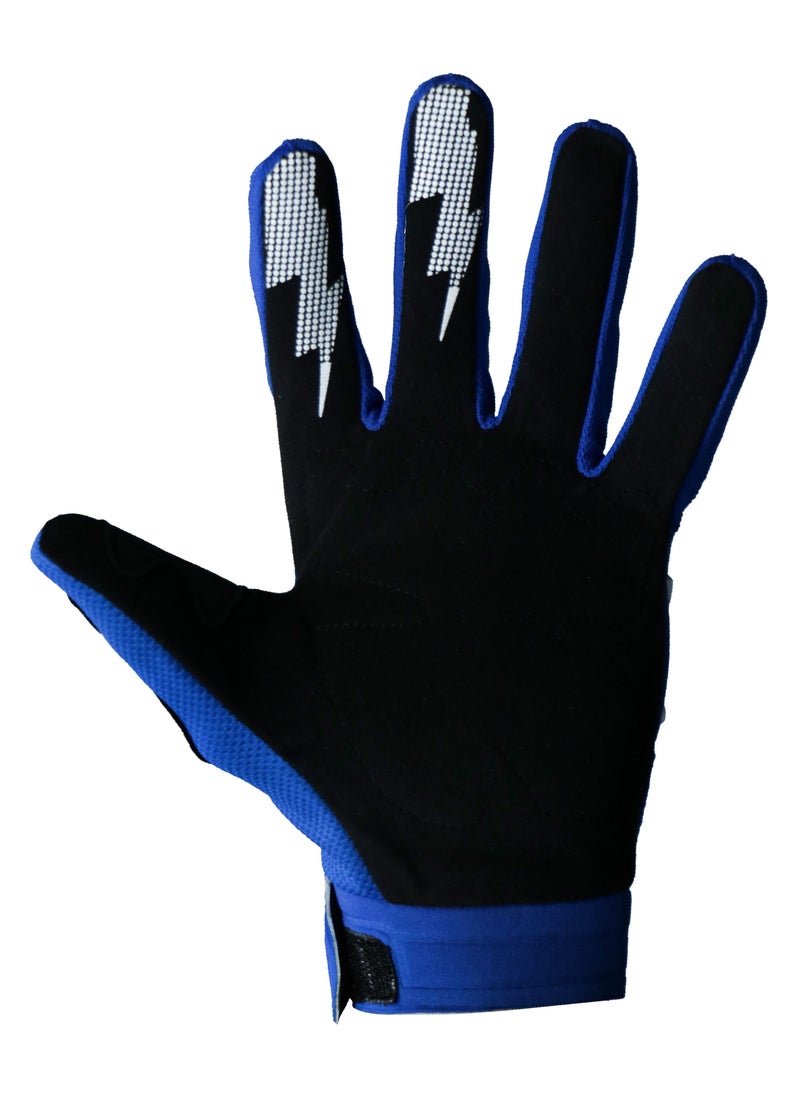 Fox زوج قفازات DIRTPAW الواقية لسباقات موتوكروس للرجال، أزرق، مقاس XL 823645XL  - Image 2