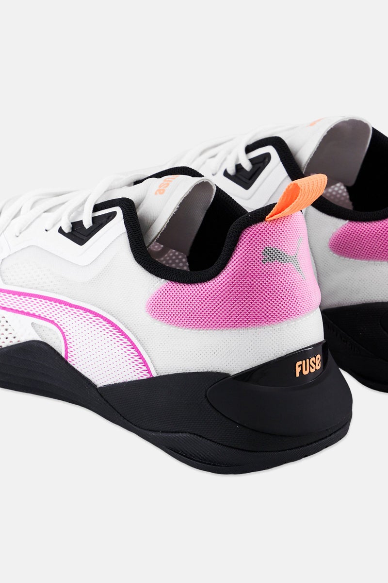 PUMA Women Fuse 2,0 Lace Up Training Shoes, White - Image 2