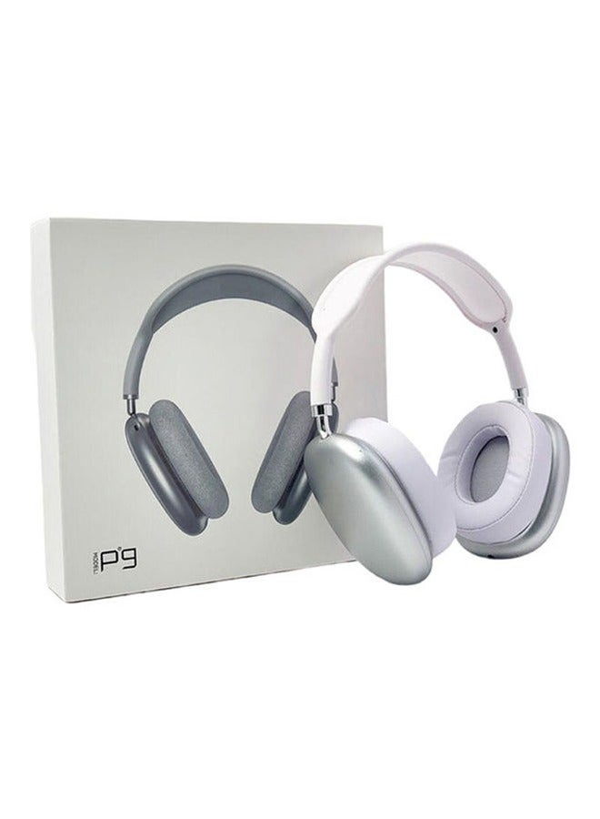 P9 Air Max P9 Over-Ear Bluetooth Headphones White - Image 3