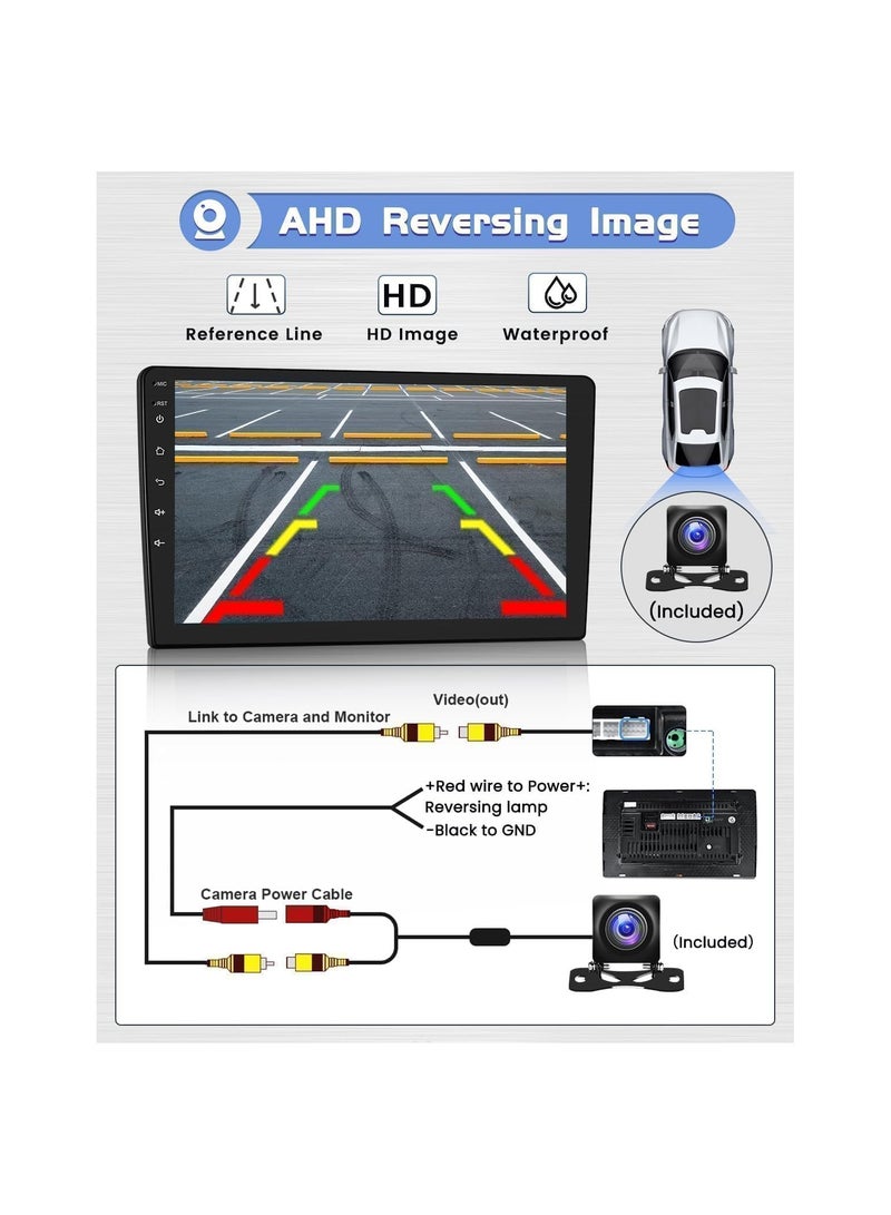 SHEZA STAR Android Car Stereo for Jeep Patriot Compass 2010 2011 2012 2013 2014 2015 2016 2GB RAM 32GB ROM 10 Inch Apple Carplay, MirrorLink WiFi BT, IPS Touch Screen with AHD Camera Included - Image 4