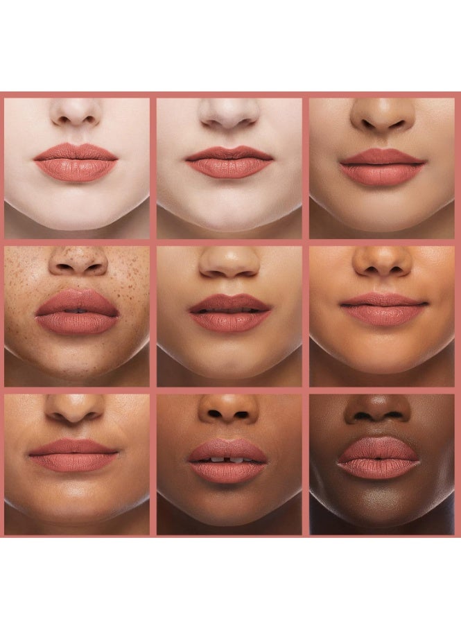 Nicka K أحمر شفاه سائل ماتي من ويت ن وايلد ميغالاست كاتسوت، لون شفاه مكياج، تركيبة كريمية مرطبة، مقاوم للتلطخ، يدوم طويلاً، خوخ نودست - Image 5