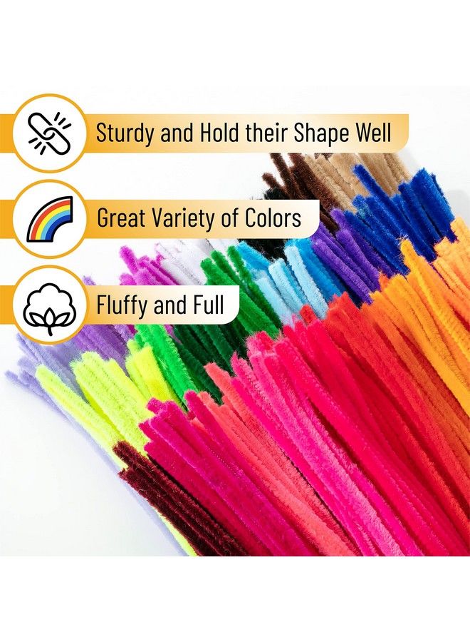 Mr. Pen منظفات الأنابيب 324 قطعة 27 لونًا منظفات الأنابيب سيقان الشنيل مستلزمات الحرف منظفات الأنابيب الحرفية منظفات الأنابيب سيقان الشنيل منظفات الأنابيب منظفات الأنابيب منظفات الأنابيب الناعمة السائبة - Image 5