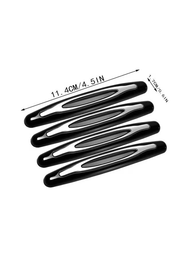 Happy D 4 Pack Car Door Protector Strips, Car Side Door Edge Guards Car Bumper Protector Black Scratch Guard for Car Sedans Truck - Image 2